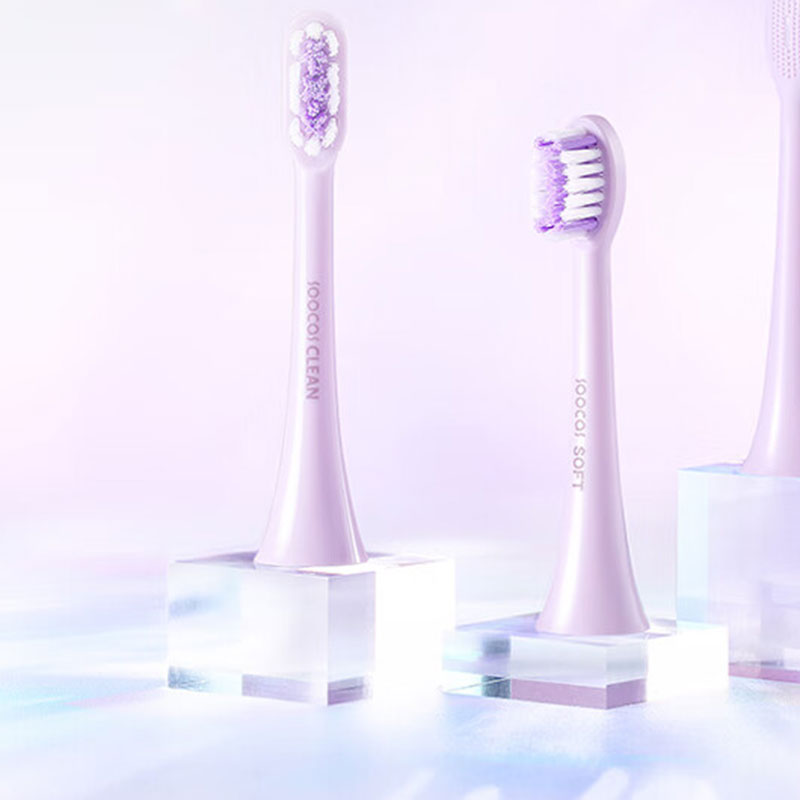 素士电动牙刷 成人杀菌净白免打孔挂墙式声波震动牙刷 X3pro紫高清大图