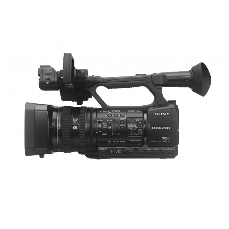 索尼(SONY)HXR-NX5R专业摄像机广播级摄录一体机高清摄像机套餐(含索尼64G卡*2+F970电池+包)