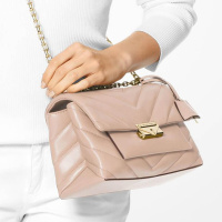 MICHAEL KORS 迈克·科尔斯 MK女包 女士CECE系列中号羊皮单肩斜挎包礼物送女友