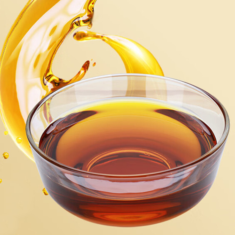 亚麻公社胡麻油油体清透坚果醇香色泽鲜明礼盒装909ml*2桶高清大图