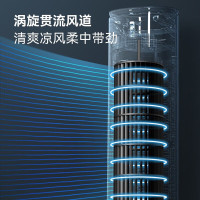 美的(Midea)电风扇空调扇AAF10MRB冷风机制冷风扇冷气家用水小空调小型宿舍移动空调风扇电风扇落地空调扇