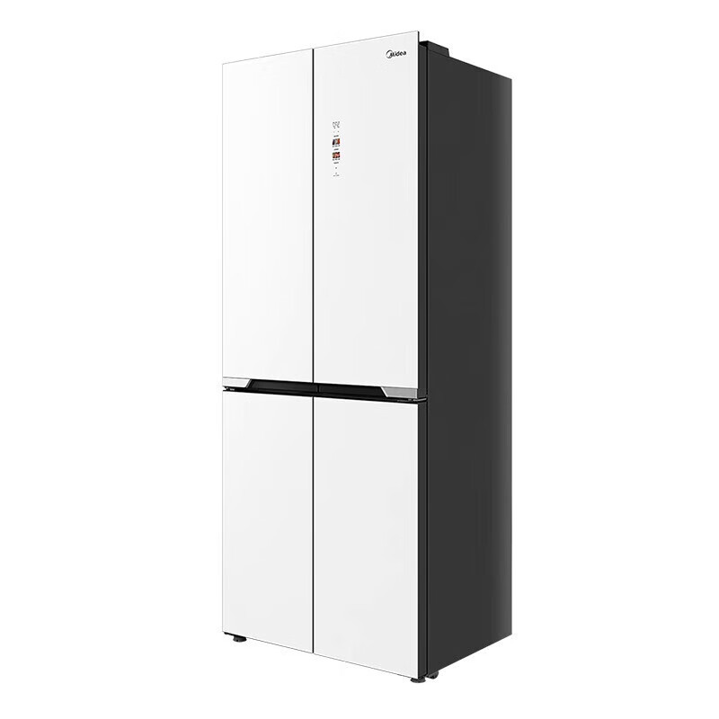 美的(Midea)十字对开门四开门风冷无霜零距离嵌入式一级能效双变频家用电冰箱 BCD-435WUSGPZM