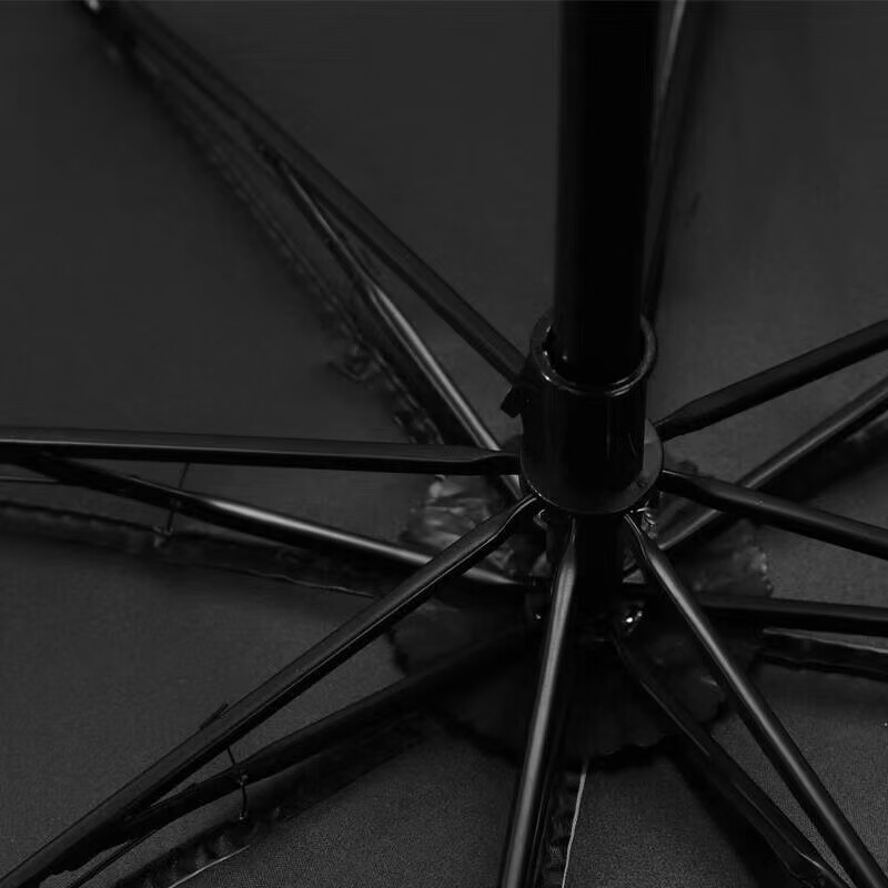 艾逸瑶选 博瑞黑胶晴雨伞高清大图