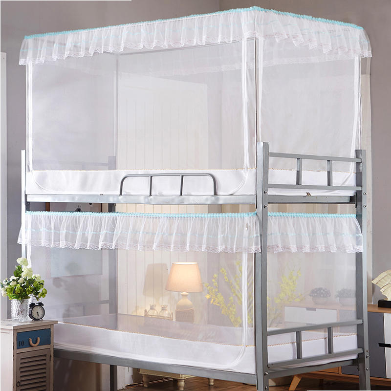 简 易蚊帐4 上床：120*190*110cm 白色