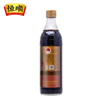 恒顺香醋3年陈580mL*2瓶装酿造食醋3年陈醋海鲜点蘸家用