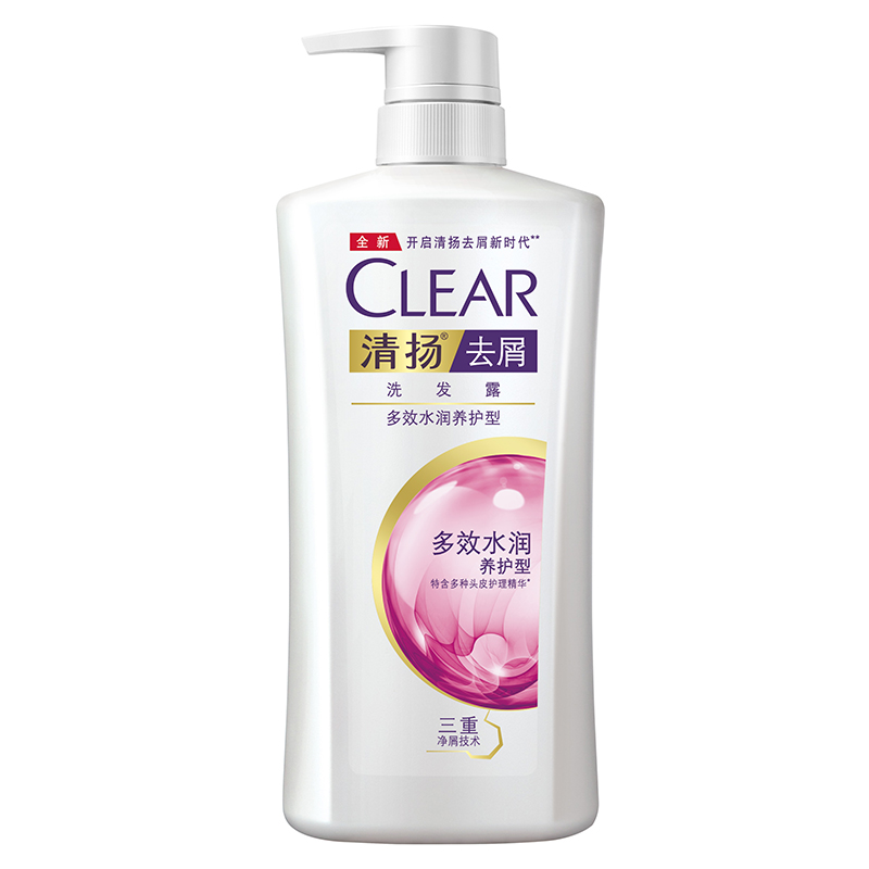 清扬洗发露多效水润养护型750mL
