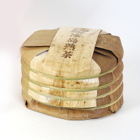 八马茶叶 信记号普洱茶 冰岛普洱熟茶一提装 357g*5饼