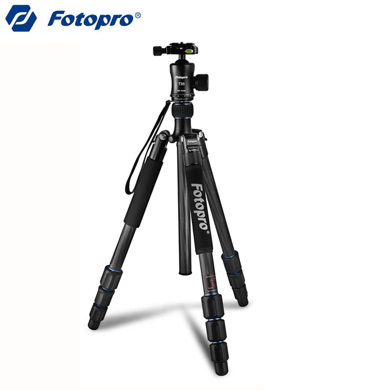 富图宝(Fotopro) MGA-584N+T3S 镁合金便携摄影专业单反相机架旋钮式三脚架云台套装