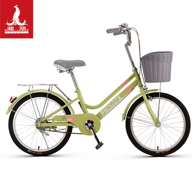 凤凰phoenix儿童便携自行车女1626寸轻便代步单车男女上班学生通勤车