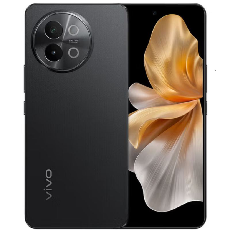vivo S18e 星夜黑 12GB+512GB 5G 天玑7200旗舰芯 5000万像素 120Hz护眼屏 80W闪充 拍照游戏学生手机 S18
