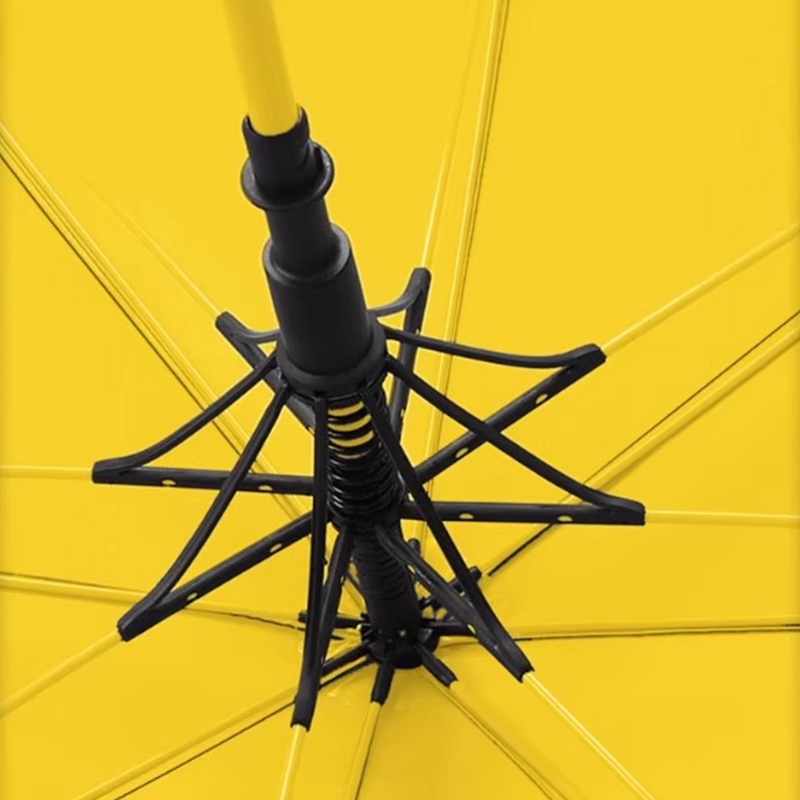 围盛 长柄雨伞商务抗风雨伞 8骨 把高清大图