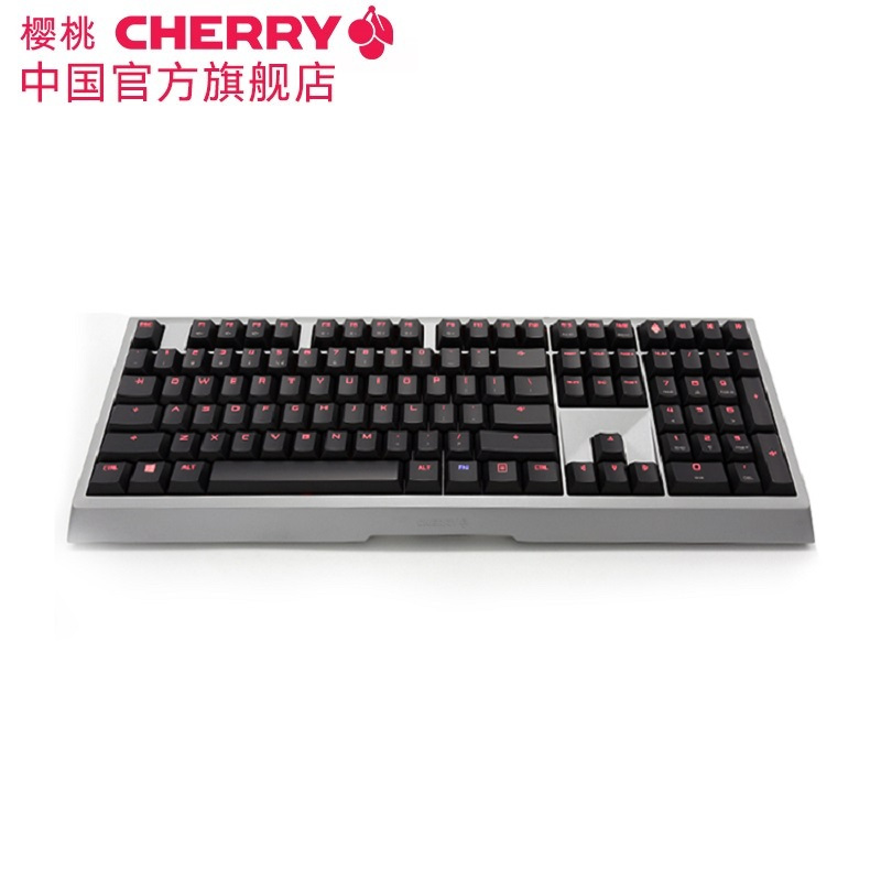 樱桃（Cherry）旗舰店 MX Board 6.0 G80-3930 背光游戏机械键盘 绝地求生 黑色 红轴