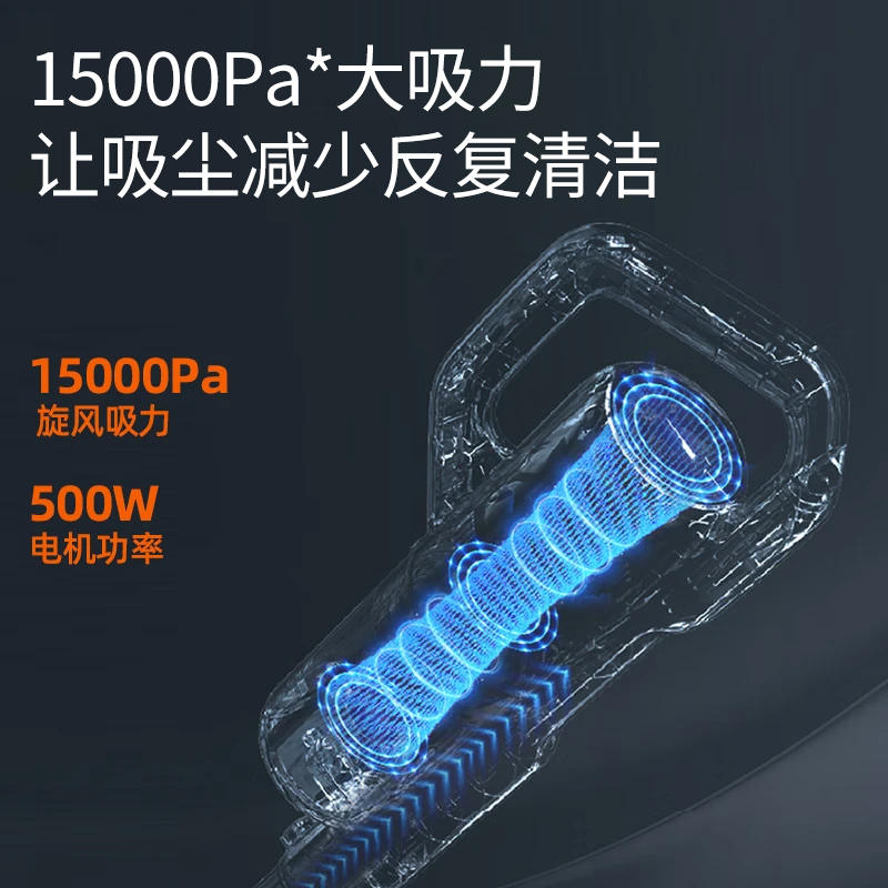 海尔吸尘器家用手持HZ-L9R大吸力高清大图