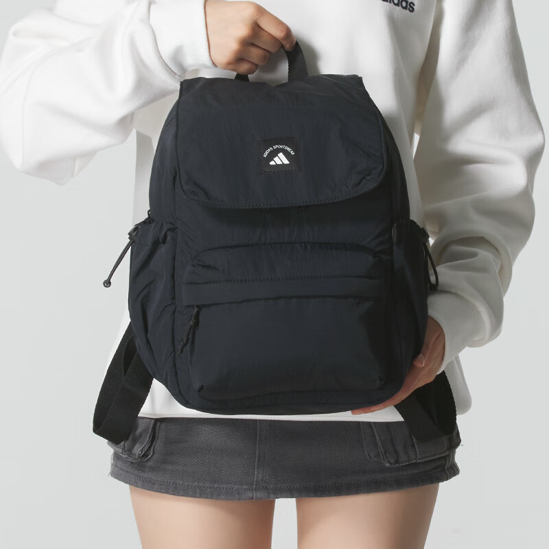 阿迪达斯(adidas)新款秋季运动包出行旅游收纳包学生书包双肩包 KF2662