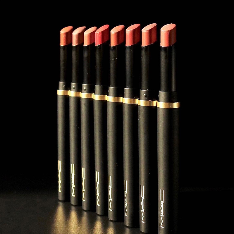 mac魅可黑魔杖细管口红哑光滋润显白显色