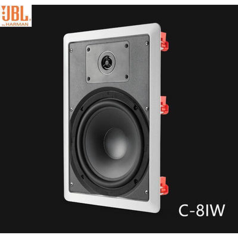 JBL C-8IW吸顶音响 音箱 嵌入式音箱 家庭影院音响 隐藏式音箱 背景音乐 会议广播系统 C-8IW方形/只高清大图