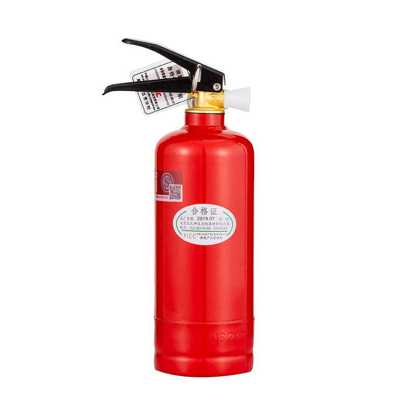 神龙 灭火器 干粉灭火器0.5公斤/500克 车载家用灭火器0.5kg/500g MFJ500 消防器材高清大图