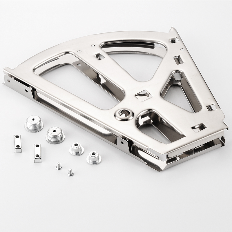 皇豹翻斗鞋柜配件下翻金属配件鞋柜翻转架单层双层翻板架鞋架五金件