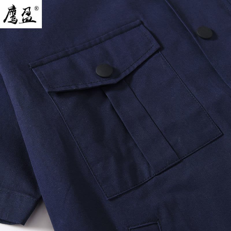 鹰盈 夏装短袖工作服 YY0301 套图片