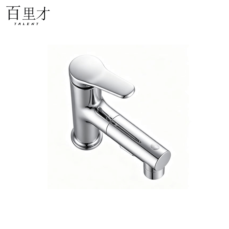 百里才 洗面盆抽拉水龙头冷热混合水嘴 通用型 个图片