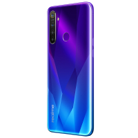 realme 真我Q 8GB+128GB 光钻蓝 骁龙712 索尼4800万四摄 20W VOOC闪充 全网通双卡双待 正品智能手机 realme Q