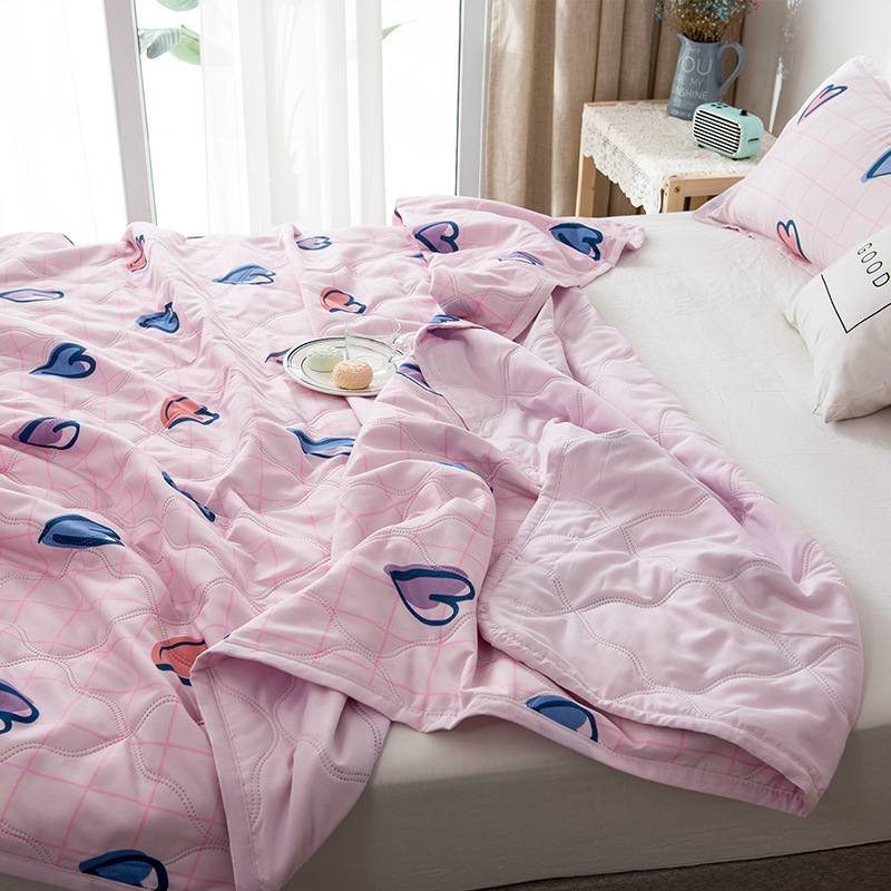 薄款夏季空调被 春秋被子夏被 夏天家用双人床水洗棉被子