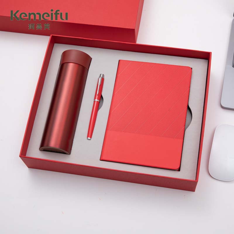 珂美芙 保温杯三件套礼盒 LK095 套高清大图