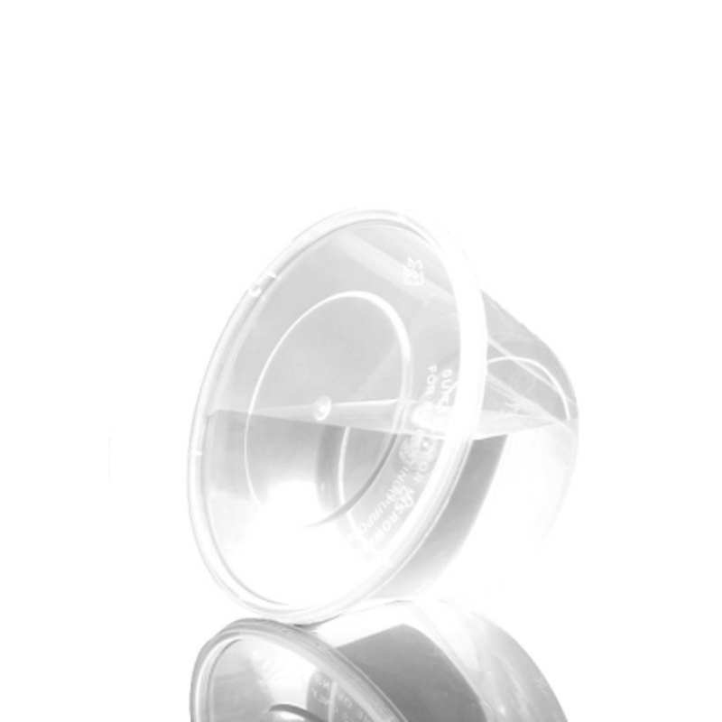 金胜星 一次性圆碗 800ML 透明 300套/件 透明