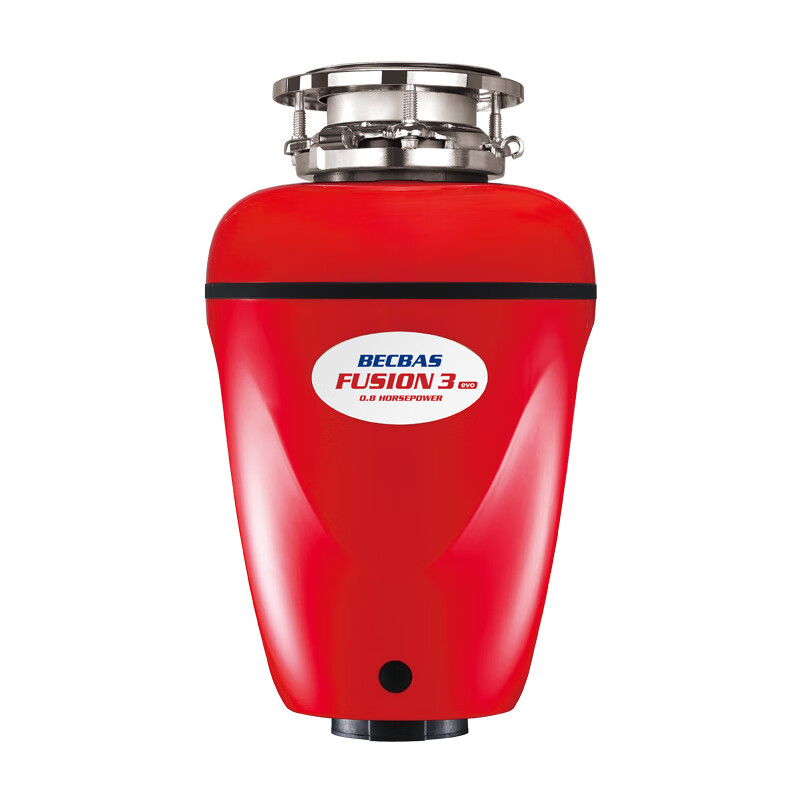 贝克巴斯(BECBAS)垃圾处理器F3evo定时关机自动正反转+F01智控水龙头套餐组合高清大图