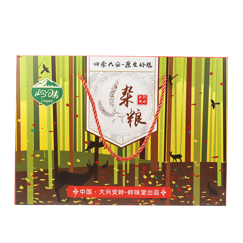 岭味(Lingwei)五谷杂粮组合 10块装A 3540g