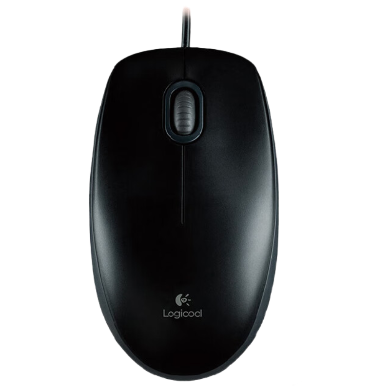 罗技(Logitech)M100r 鼠标 有线鼠标 办公鼠标 对称鼠标 大手鼠标 黑色1