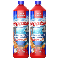 膜太 (Mootaa)欧洲进口管道下水道疏通剂1000ml*2厕所卫生间管道厨房异味清理神器