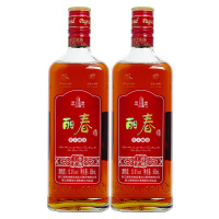 塔牌 绍兴黄酒 高盖丽春花雕酒500ml*2瓶手工半甜型花雕酒自饮老酒
