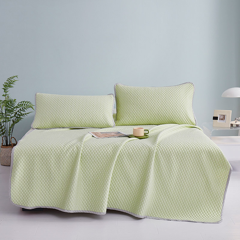 雅鹿-3D按摩豆豆凉席三件套ZZLY-YLX2522(花色:高级灰)高清大图