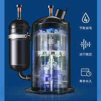 扬子空调 2匹 新国标 变频一级 高效节能 空调立式 艺术柜机 KFR-52LW/Q151fB1