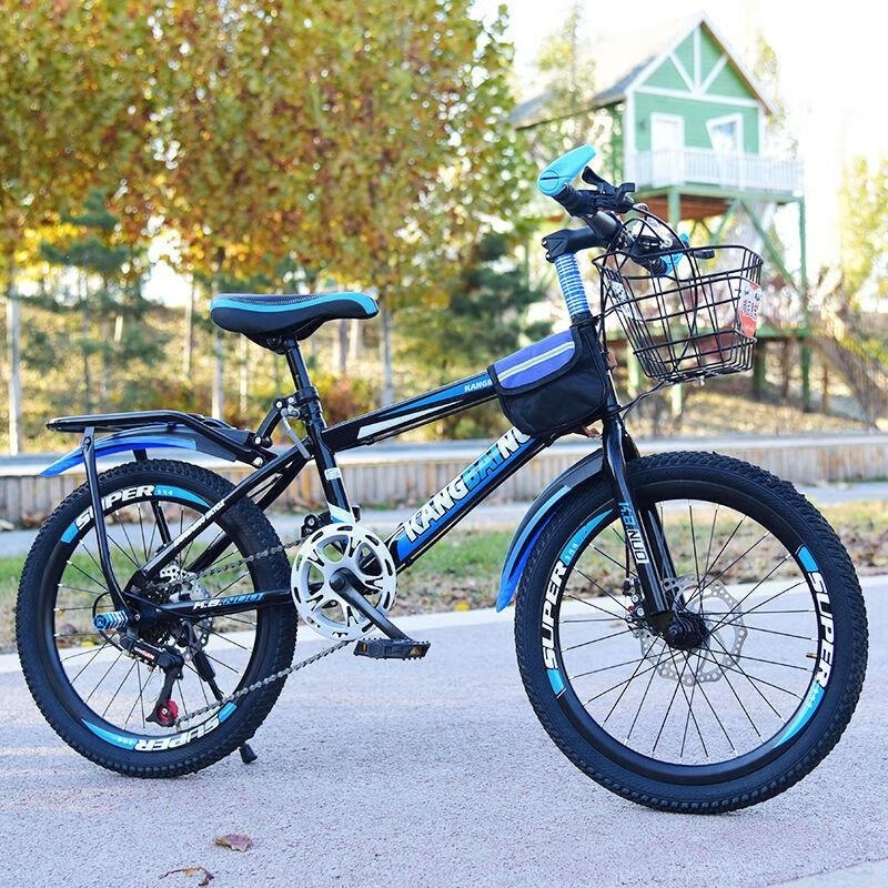 山地赛车男女童适用20 22 24 26寸可调男女通用山地自行车高清大图