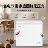 星星(XINGX) 305升冰柜 冷柜 卧式大容量商用商厨 冷藏冷冻转换单温冰柜 深冷速冻(白色) BD/BC-305E