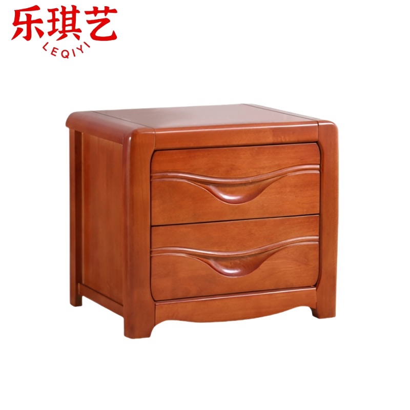 乐琪艺 床头柜 0.5m(海棠色)个高清大图