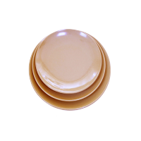 绿之态(OG+)稻谷壳厨乐盘ins风健康简约盘子装饰家用中式饭盘创意餐具菜盘汤盘创意浅盘饺子盘北欧西餐盘 稻谷壳原色中号