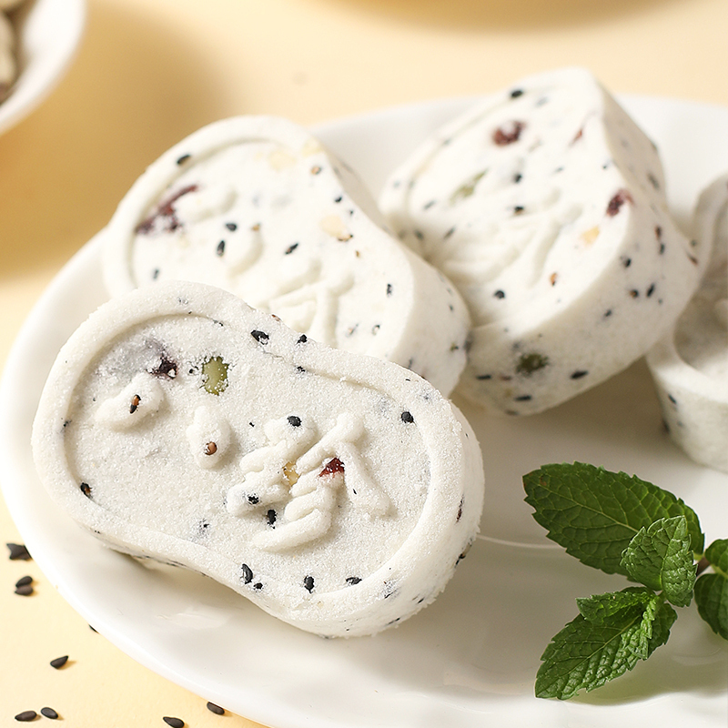 茯苓坚果蔓越莓八珍糕250g未添加蔗糖健康代餐手工糕点零食软糯饱腹