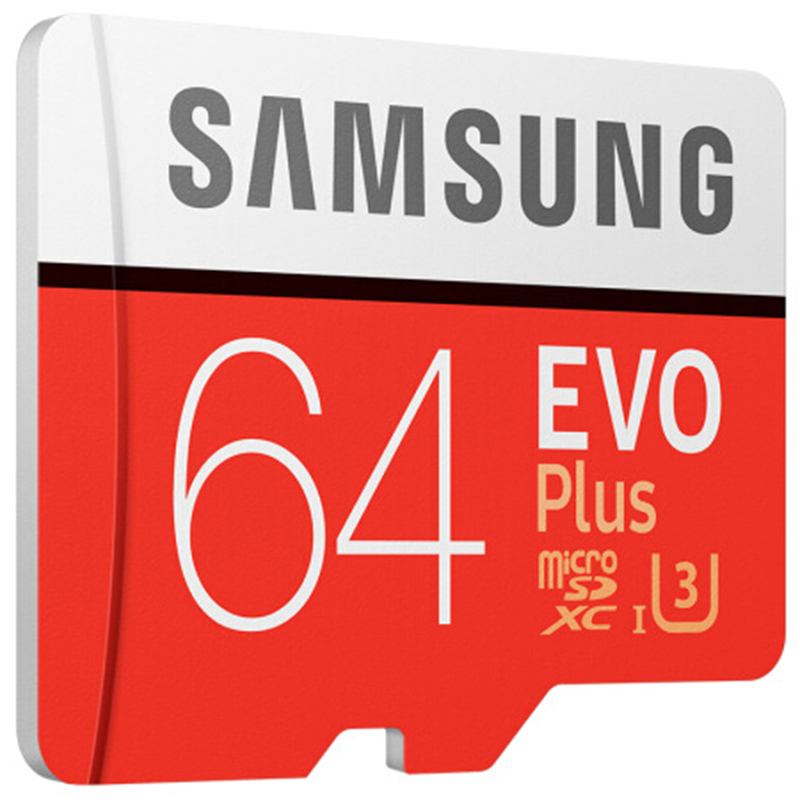 三星(SAMSUNG)64GB TF 存储卡 U3 CLASS 10 4K EVO升级版+ 读速100MB/s写速60