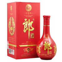 郎 郎酒 53度 红花郎 十 500ml 酱香型白酒