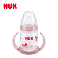 NUK PP宽口两用学饮杯150ml 适用于六个月以上宝宝 (颜色随机)