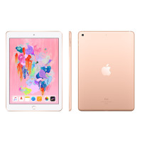 2018款 Apple iPad 9.7英寸 128GB WIFI版 平板电脑 MRJP2CH/A 金色