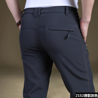 男厚款秋冬运动多口袋工装裤男冲锋军裤休闲裤子