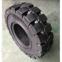 全新叉车充气轮胎3/3.5吨前轮28x9-15后轮650-10实心轮胎 28*9-15实心胎定制