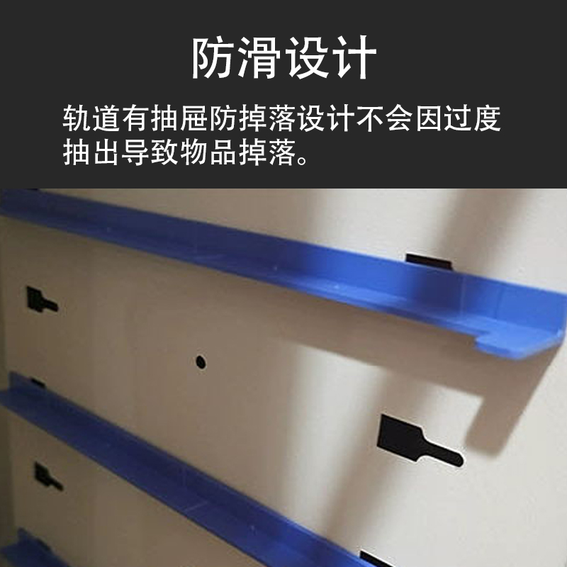 DXBG文件柜抽屉式票据多层分类箱档案柜合同资料架烘焙收纳样品柜单列9抽柜加厚款高清大图