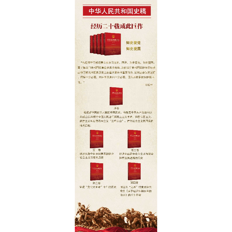 正版 中华人民共和国史稿(共5册) 当代中国研究所 当代中国 97875高清大图