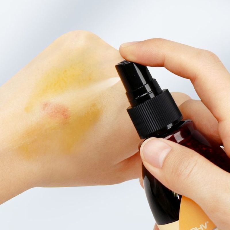 100ml碘伏喷雾海氏海诺100ml装皮肤伤口消毒喷雾喷剂随身便携碘伏消毒