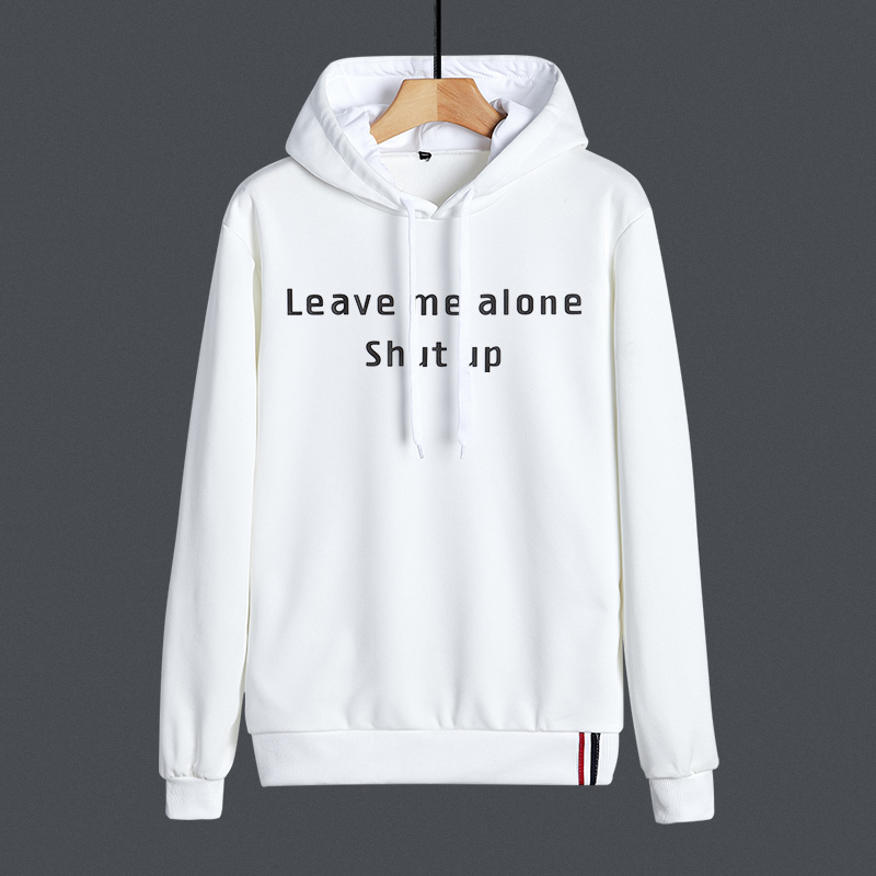 冬季男士卫衣加绒加厚打底衫保暖衣服长袖青少年上衣胖子连帽L208